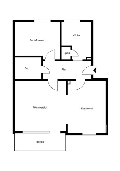 Helle Endetagenwohnung mit sonnigem Balkon und Tiefgaragenstellplatz in ruhiger Lage von Eidelstedt-16127